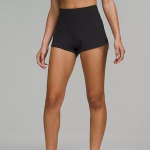 Lululemon - Speed Up HR Short 2.5” Lined.        Color: Black